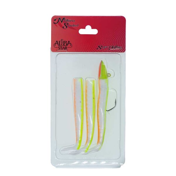 ALBASTAR NATURA SANDEL 90MM 5GR 3+1COL:03 - 2