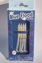 BLUE FLOOD PANDORA 70MM 4 PCS SİLİKON YEM - BLUE FLOOD