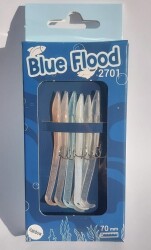 BLUE FLOOD RAİNBOW 70MM 6PCS SİLİKON YEM - BLUE FLOOD