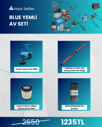 Blue Yemli Av Seti - Yemli Avcılar İçin Hazır Set - Albastar