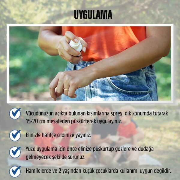CHRYSAMED REPELLENT SİVRİSİNEK KOVUCU SPREY 100ML - 4