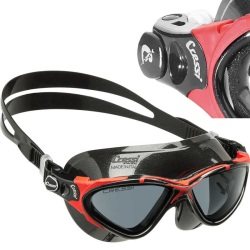 CRESSI PLANET DARK/RED GÖZLÜK - Cressi