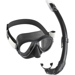 CRESSI SAMOA + MEXICO COMBO BLACK/BLACK - Cressi