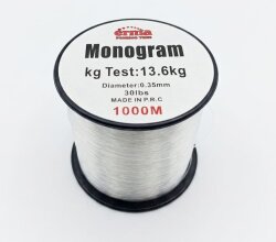 ERMA MONOGRAM MİSİNA BEYAZ 1000MT 0.35MM - ERMA