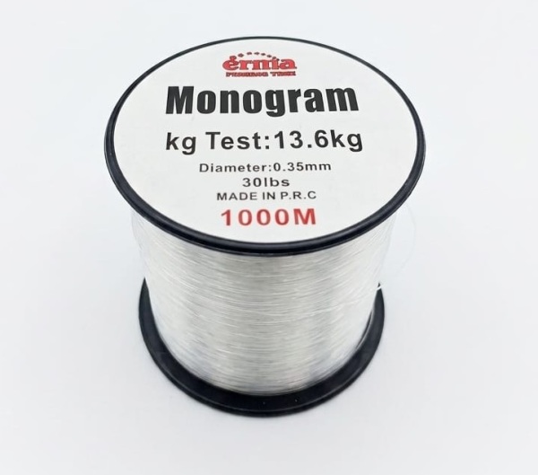 ERMA MONOGRAM MİSİNA BEYAZ 300MT 0.30MM - 1