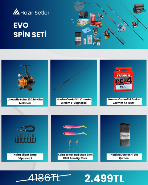 Evo Spin Seti Spin Avcıları İçin Hazır Setler - 1