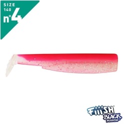 Fiiish Bm140/4 Bm353 3 Adet Gövde Rose Fluo Silikon Yem - FİİSH