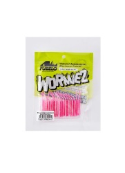 FUBELO WORMIEZ WHITE PINK GLOW SİLİKON KURT - FUBELO