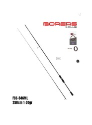 Fujin Boreas Orange 258 Cm 1-20 Gr Lrf Kamışı - FUJIN