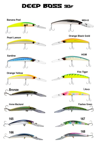 Fujin DeepBoss 90F 9.5gr#142 Orange Yellow - 1