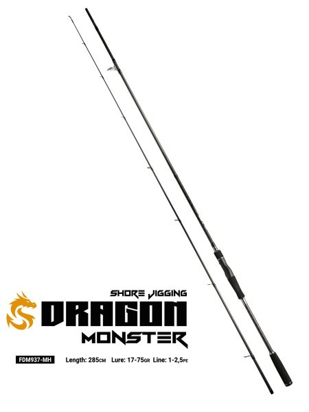 Fujin Dragon Monster 285cm 17-75gr Spin Kamışı - 1