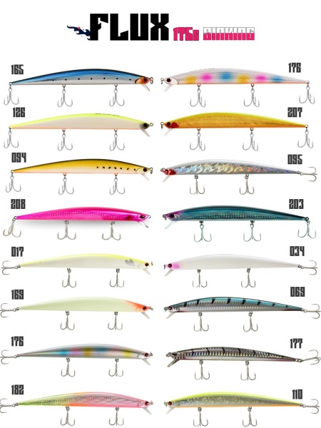 Fujin Flux 175S 175mm 29gr #207 Phoenix - 1
