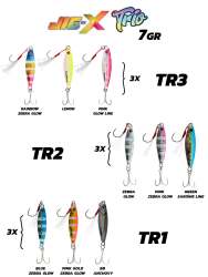 Fujin Jig-X Trio Micro Jig 7gr TR3 - FUJIN