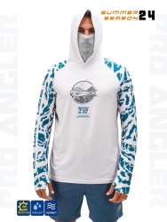 Fujin Pro Angler S24 Buff&Hoodie Lambuka Green #XL Balıkçı T-Shirt - FUJIN