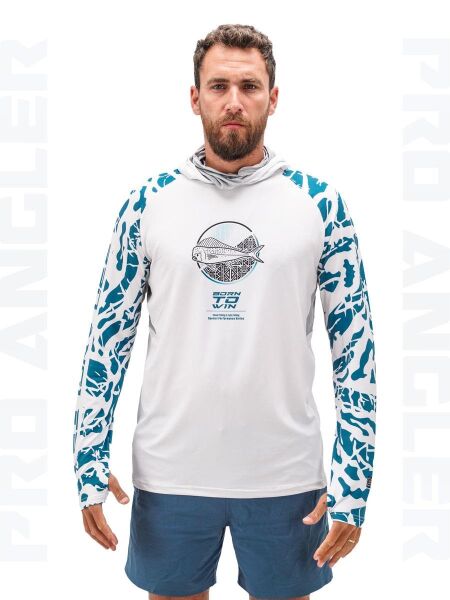 Fujin Pro Angler S24 Buff&Hoodie Lambuka Green #XL Balıkçı T-Shirt - 4