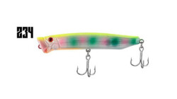 Fujin Salt Popper 12cm 30gr Suüstü Maket Yem #234 UV Rainbow Lemon - FUJIN