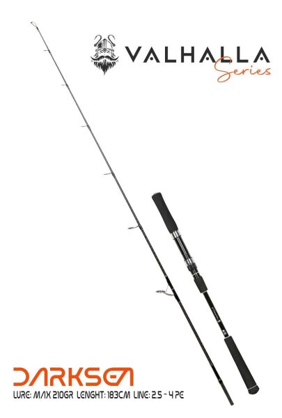 Fujin Valhalla Darksea 183cm 210gr Speed Jig Kamış - 1
