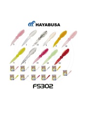 Hayabusa FS302 1.5 INC Lrf Silikon 8 Adet Color:12 Silikon Yem - HAYABUSA