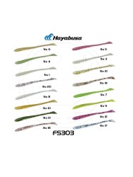 Hayabusa FS303 2.5 INC Lrf Silikon 10 Adet Color:6 Silikon Yem - HAYABUSA
