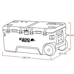 IGLOO CoreMAX 120 Tekerlekli Buzluk 120 Litre, Re - 3