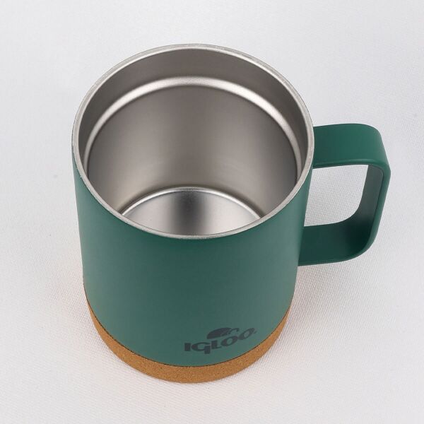 IGLOO Cork Mug 350ml, Renk:Yeşil, Beden:STD - 3