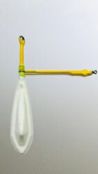 KAIRA FOSFORLU KANATLI APARATLI SURF KURŞUNU 140GR - KAİRA