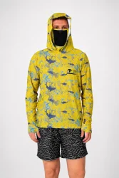 NaniwaOsakaShi Animal Lemon Venom UV Performance Hoodie M - 5