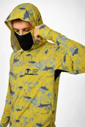 NaniwaOsakaShi Animal Lemon Venom UV Performance Hoodie XL - 1