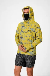 NaniwaOsakaShi Animal Lemon Venom UV Performance Hoodie XL - 2