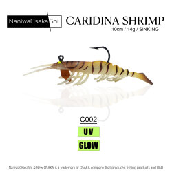 NANIWAOSAKASHI CARIDINA SHRIMP 10CM 14G C002 - NaniwaOsakaShi