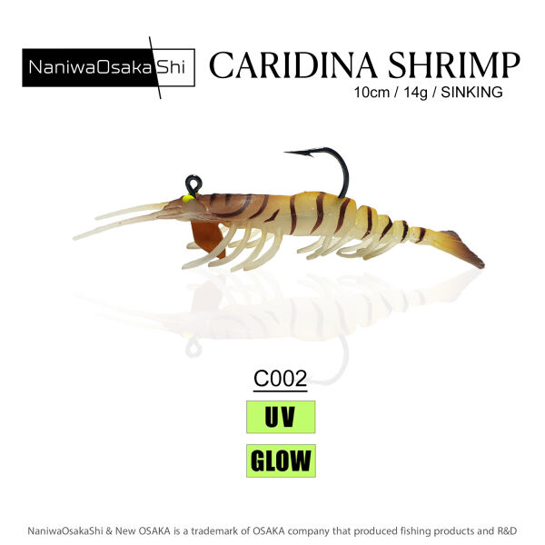 NANIWAOSAKASHI CARIDINA SHRIMP 10CM 14G C002 - 1