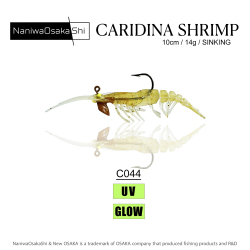 NANIWAOSAKASHI CARIDINA SHRIMP 10CM 14G C044 - NaniwaOsakaShi