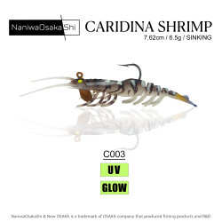 NANIWAOSAKASHI CARIDINA SHRIMP 7.62CM 6.5G C003 - NaniwaOsakaShi