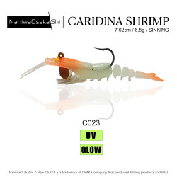 NANIWAOSAKASHI CARIDINA SHRIMP 7.62CM 6.5G C023 - NaniwaOsakaShi
