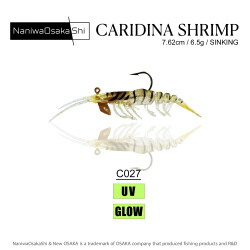 NANIWAOSAKASHI CARIDINA SHRIMP 7.62CM 6.5G C027 - NANIWAOSAKASHI