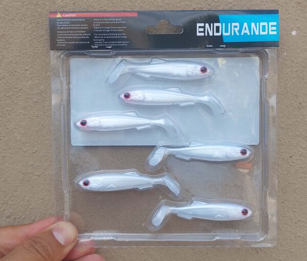 NANIWAOSAKASHI ENDURANDE SHAD 70MM C092 SİLİKON YEM - 4