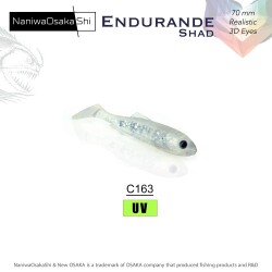 NANIWAOSAKASHI ENDURANDE SHAD 70MM C163 SİLİKON YEM - NaniwaOsakaShi