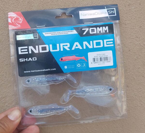 NANIWAOSAKASHI ENDURANDE SHAD 70MM C163 SİLİKON YEM - 4