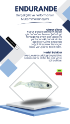 NANIWAOSAKASHI ENDURANDE SHAD 70MM C163 SİLİKON YEM - 5