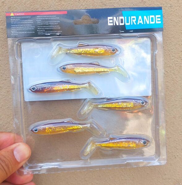 NANIWAOSAKASHI ENDURANDE SHAD 70MM C176 SİLİKON YEM - 4