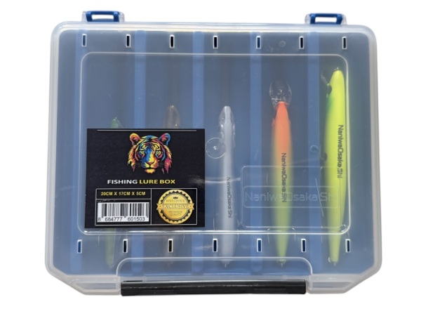 NANIWAOSAKASHI FISHING LURE BOX MAKET BALIK KUTU 2 - 1
