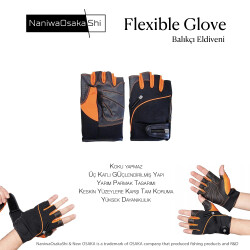 NANIWAOSAKASHI FLEXIBLE GLOVE ELDIVEN L/XL - NANIWAOSAKASHI