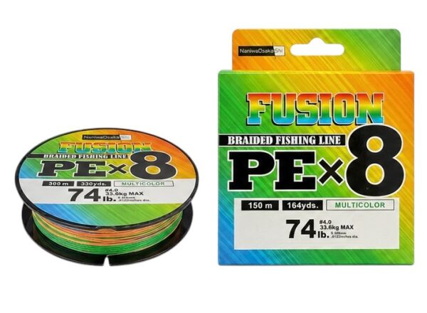NaniwaOsakaShi Fusion 8X 150MT 0,18MM Multi Color - 1