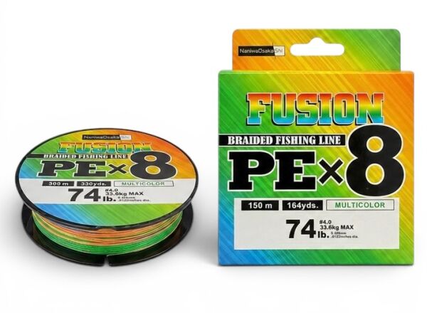 NaniwaOsakaShi Fusion 8X 150MT 0,21MM Multi Color - 1
