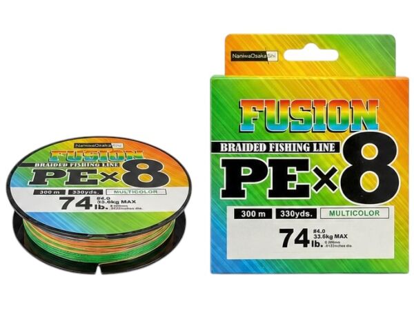 NaniwaOsakaShi Fusion 8X 300MT 27MM Multi Color - 1