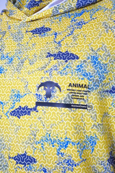 NaniwaOsakaShi Animal Lemon Venom UV Performance Hoodie M - 3