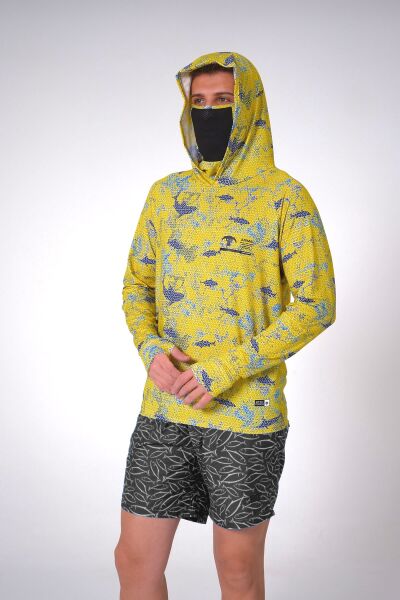 NaniwaOsakaShi Animal Lemon Venom UV Performance Hoodie S - 6
