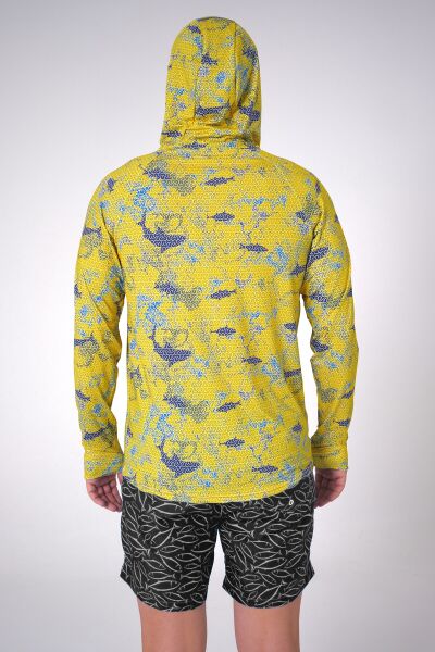 NaniwaOsakaShi Animal Lemon Venom UV Performance Hoodie XXXL - 8