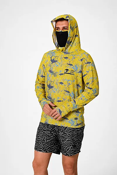 NaniwaOsakaShi Animal Lemon Venom UV Performance Hoodie XXXL - 2