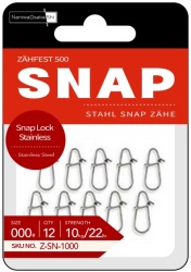 NaniwaOsakaShi Zahfest500 Snap Lock Stainless Size:000 - NaniwaOsakaShi